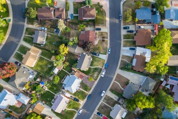 Core Insurance Solutions - Aerial View of a Residential Neighborhood on a Sunny Day