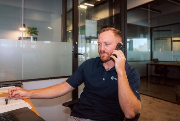 Independent Agency Strategy - Jackson Blevins on Call in Office at Core Insurance Solutions
